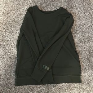 Victoria Secret Olive green sweatshirt